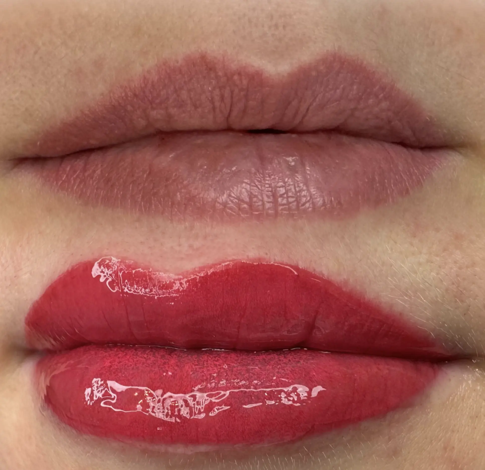 lip blush tattoo swelling and washing